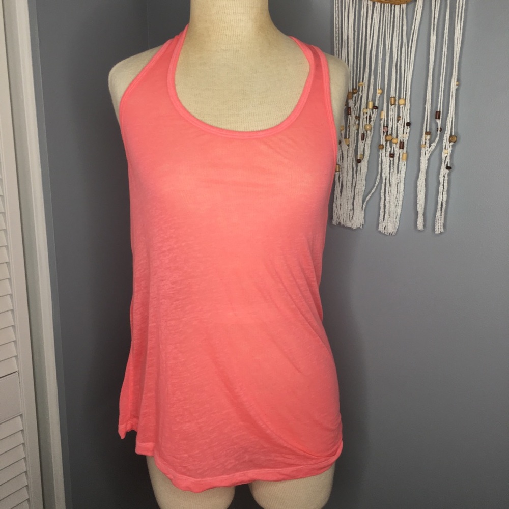 Gap brand xs space dye tank top pink/coral